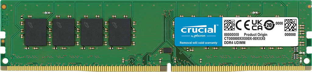 Crucial 8GB DDR4-3200 SODIMM Desktop Memory - Hariom Computer Services